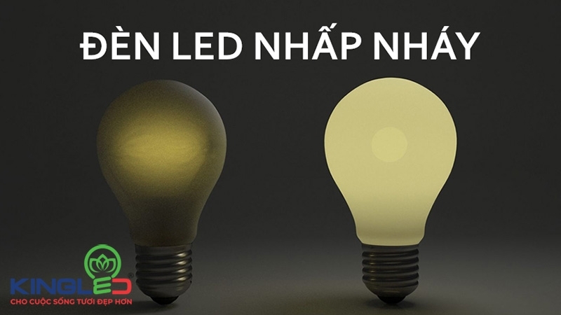 Driver hỏng là nguyên nhân đèn bị nhấp nháy